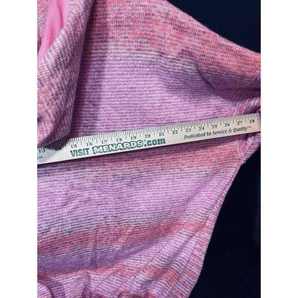 bibi women's clothing medium Pink Zip Up Sweater H33 - Picture 8 of 9